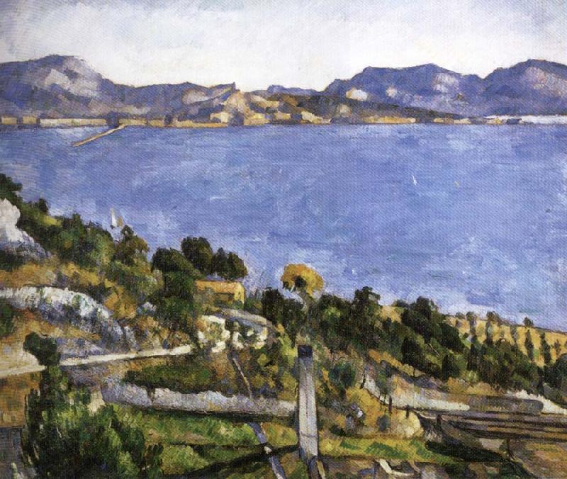 Paul Cezanne L'Estaque oil painting picture